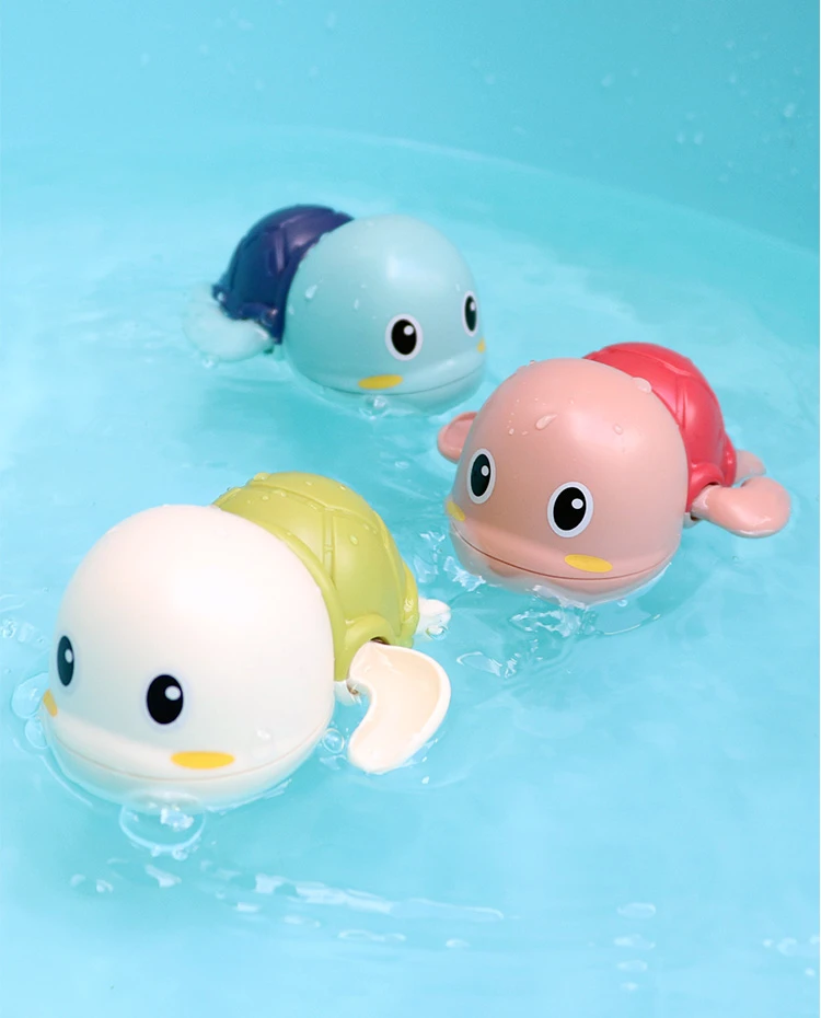 레츠토이 거북이삼총사 아기 유아 목욕놀이 물놀이 태엽 장난감