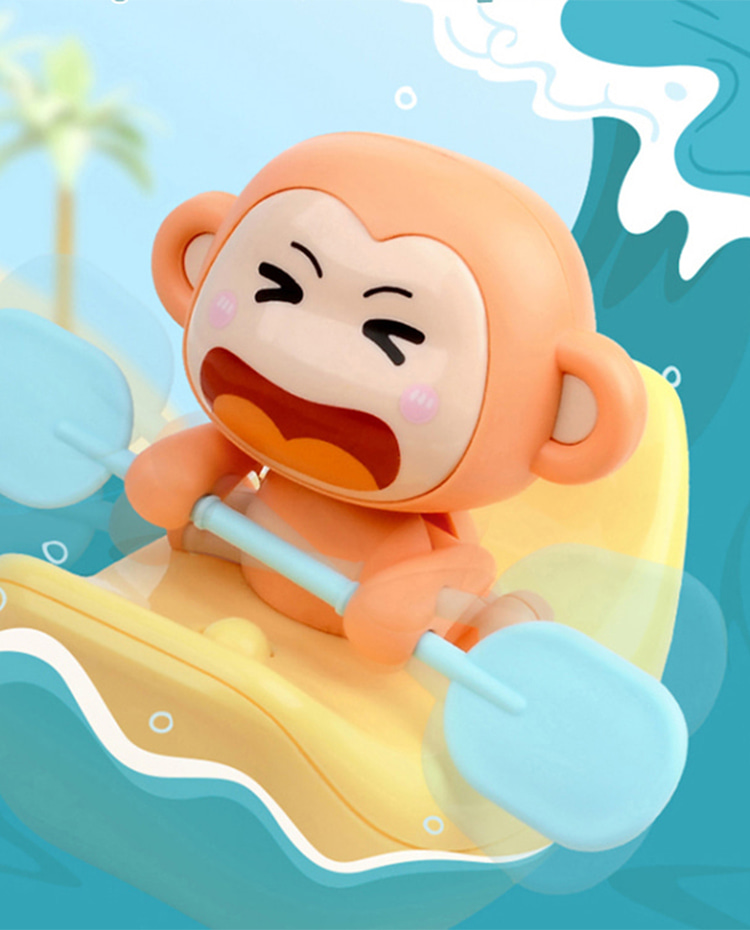 레츠토이 몽키바나나보트 아기 목욕놀이 보트 물놀이 장난감