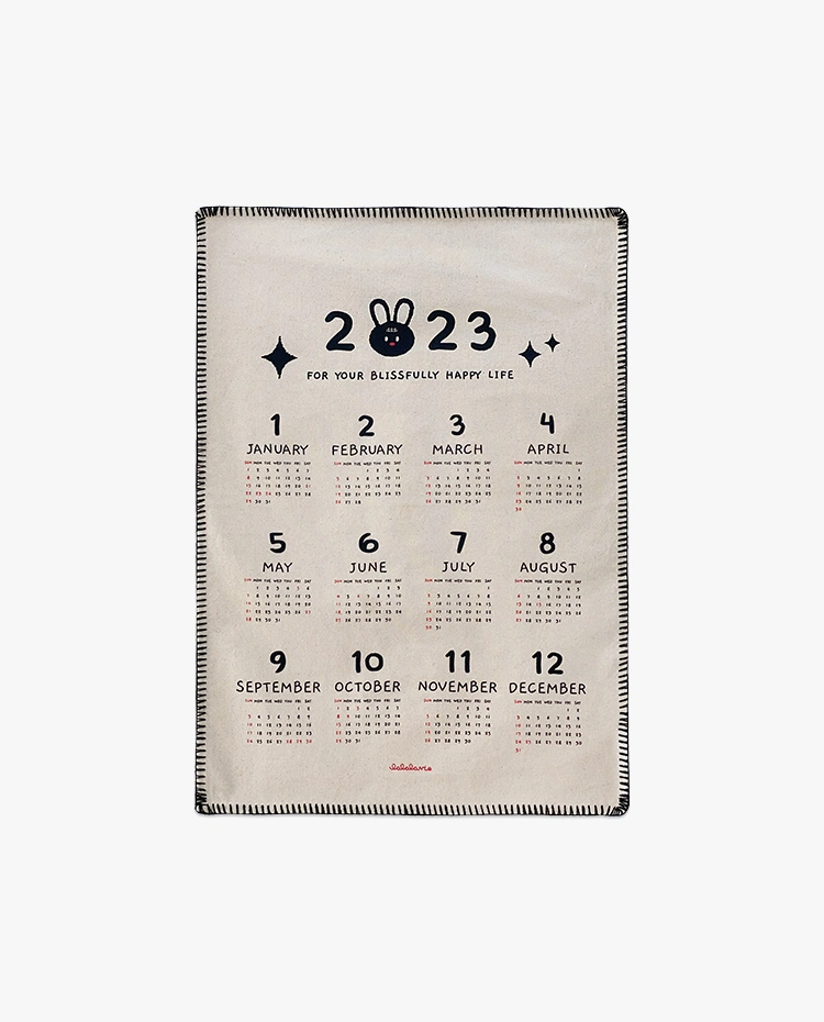 2023 Fabric Poster Calendar